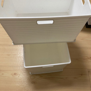 収納用ケース　箱２つ 「~14日まで出品限定」の画像