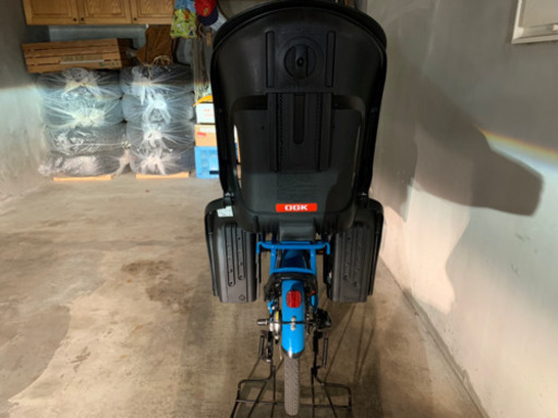自転車　チャイルドシート付き