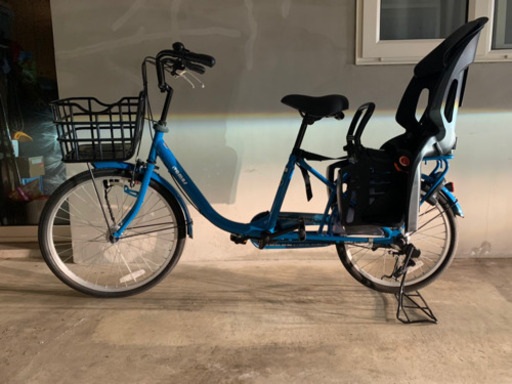 自転車　チャイルドシート付き