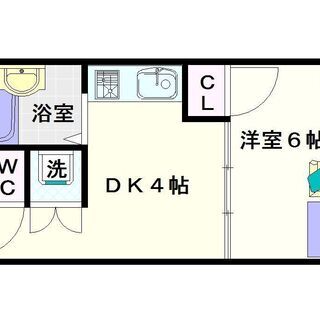 【ノアーズアーク桜川】C号タイプ！1Ｋタイプ！室内洗濯機置き場も...