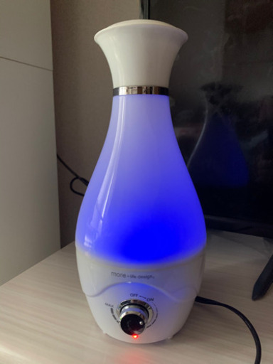 加湿器　アロマオイル対応　アロマオイル2本付き