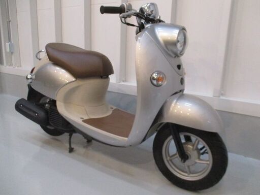 ヤマハ　ビーノ-2　エンジン機関良好　整備済み　シルバー　しばらくそのまま乗れます！