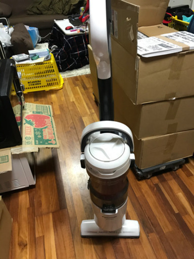 パナソニック 自立する スティック掃除機 おしゃれインテリア MC-SU120A 2016年製