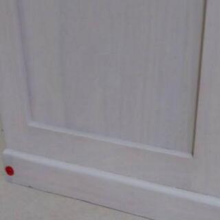 南欧風キッチンカウンター  ホワイトウォッシュの画像