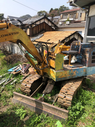 小型ユンボ　PC-01 小松製作所