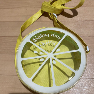 ショルダーバック　ビニール素材　ポーチ