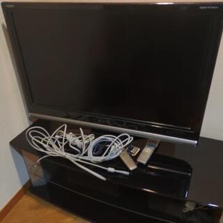 37型テレビ台付き　７日受渡し予定者決定