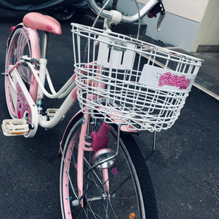 女の子用　自転車　22インチの画像