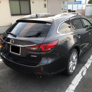 MAZDA アテンザワゴン　85000キロ　車検付き　財布に優しいクリーンディーゼル車の画像