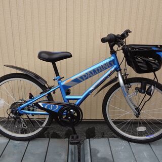 子ども自転車「スポルディング」22インチ　程度良