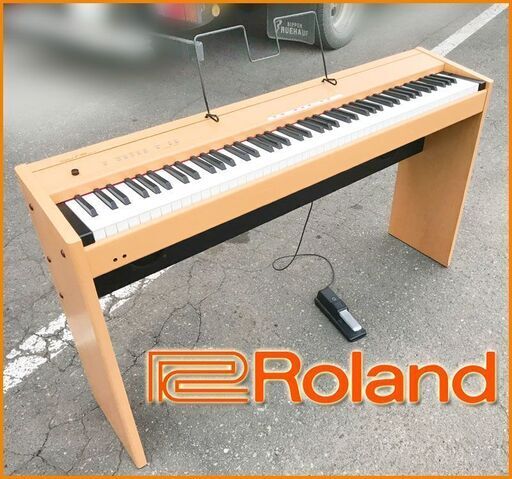 美品★ Roland / F-90 電子ピアノ◆スリム 88鍵盤 タッチレスポンス■キーボード 楽器 10音色 ローランド 楽器 デジタル