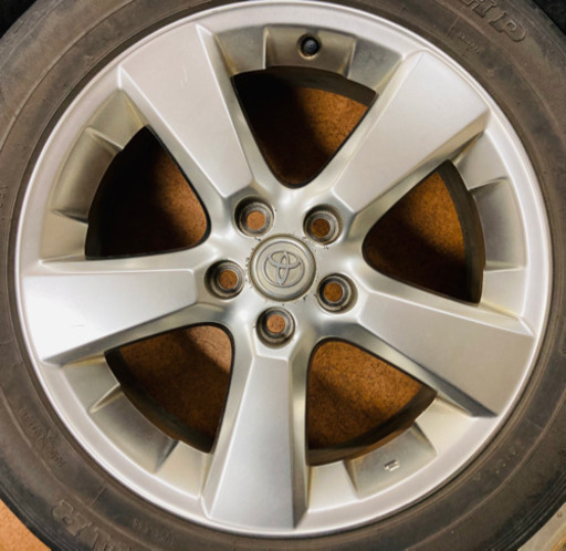 ★最終値下げ★ トヨタ 30ハリアー 7JJ 114.3 +35 グッドイヤー ラングラー 235/55R18 4本