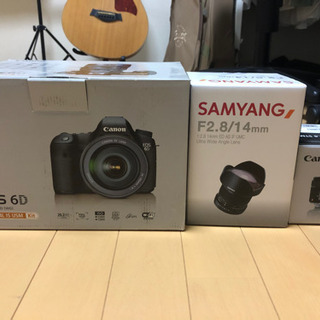 Canon EOS 6D 単焦点レンズ50mm samyang ...