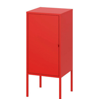 【決定済み】IKEA LIXHULT リックスフルト 赤　キャビネット