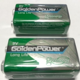 新品未使用🔋『Golden Power』の電池×２