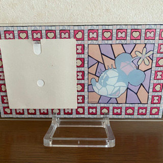 ディズニー PHOTO STAND(ステンドグラス)の画像