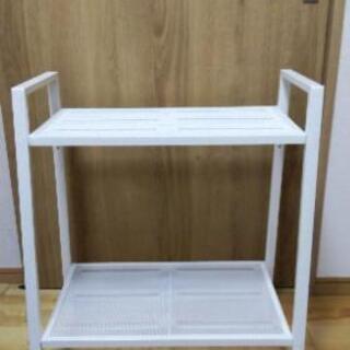 アルミ製の棚