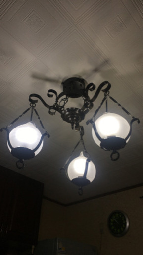 オーデリック製シャンデリア