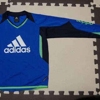 【スポ少サッカー】アディダス　上着（サイズ130cm）の画像