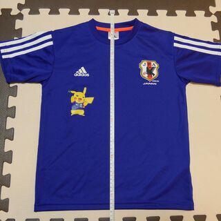 【取引完了】【サッカーなでしこジャパンのレプリカ】女児上着（サイズ130cmぐらい）の画像