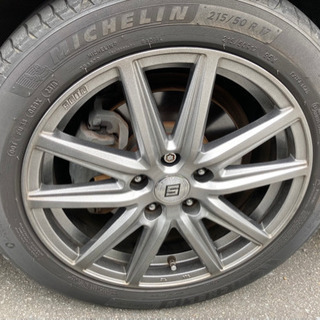 【決定済み】17インチアルミホイール・ミシュランタイヤ4本【受渡日指定】の画像