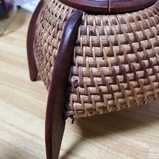 バリ雑貨　アジアン雑貨　小物入れの画像