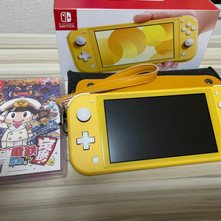 switchライト本体 ケース 桃太郎電鉄ソフト