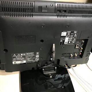 プライスダウン【★美品】デジタルハイビジョン液晶テレビ 19型 MISUBISHI 管理番号No10 (送料無料)の画像