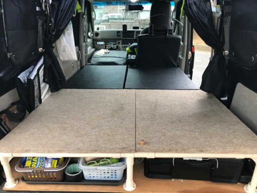 da64vエブリイ用荷室棚板+ベッドキット