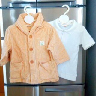 【未使用】バスローブ　袖あり　水遊びにも