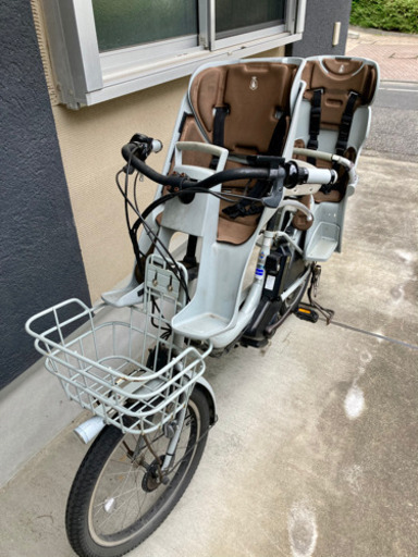 中古　電動アシスト自転車　チャイルドシート有