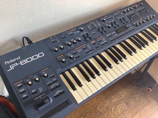 シンセサイザーローランドJP8000【かなりのジャンク品/電源は