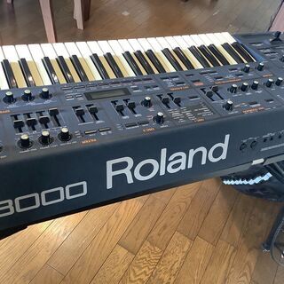 シンセサイザー　ローランドJP8000【かなりのジャンク品/電源は入ります】Roland JP8000の画像