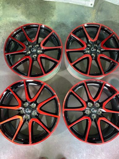 18インチホイール、G'Sカスタム塗装！