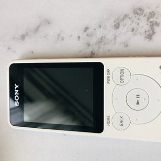SONY製ポータブルプレイヤーの画像