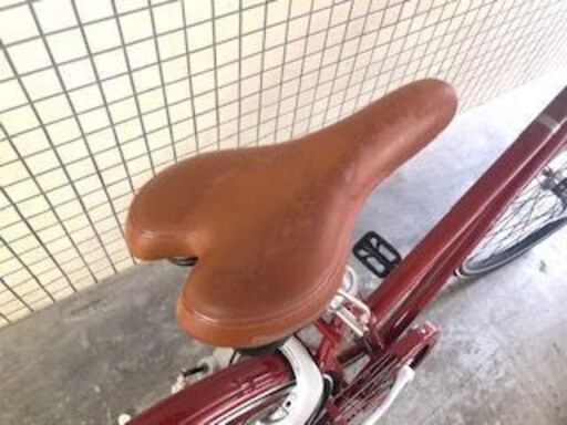 《ご予約》26インチ自転車 6段変速 オートライト ブリヂストン MARK ROSA 鍵1本