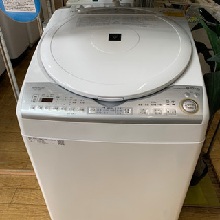 ⭐️美品⭐️2019年製 SHARP 8.0kg/4.5kg洗濯乾燥機 ES-TX8C プラズマクラスター シャープ