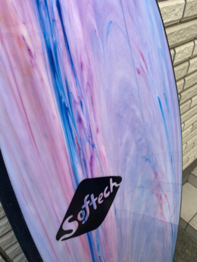 Softeckサーフボード ソフトボード 5'7【手渡限定】