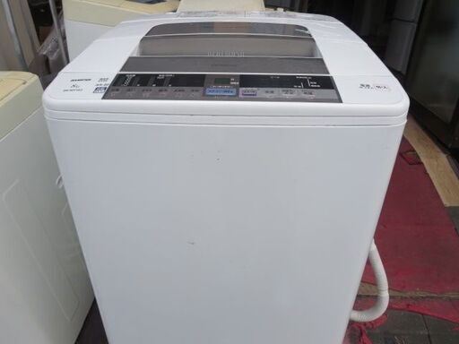 静かな日立洗濯機8キロ　2014年製　HITACHI BW-80TVE2