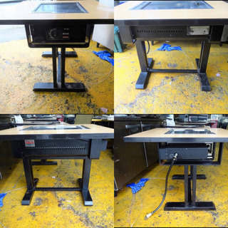 お好み焼き もんじゃ焼き鉄板テーブル もんじゃ焼きテーブル 標準4人用 1050x750