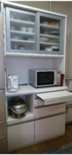 取引中  日本製 松田家具 モイス加工付 食器棚