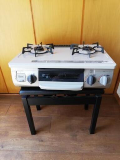 値下げします。リンナイガステーブル RT33NJH7S-CR。LPガス用