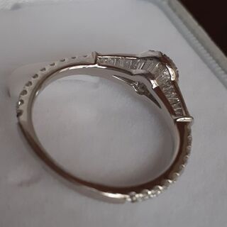 Dカラーダイアモンドリング！トリプルエクセレント、結婚、婚約にも！の画像