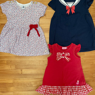 【お取引決定】ワンピース3点セット　ミキハウス他