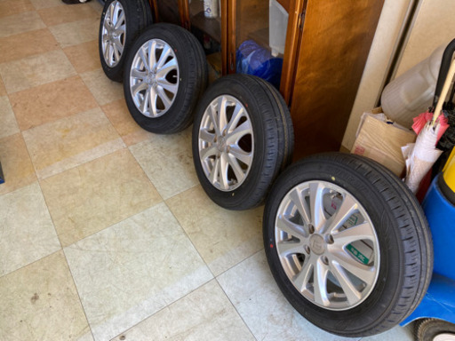 軽自動車に最適　155-65-14 アルミホイールセット