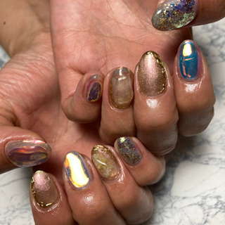 ママ友🥺💕ネイル施術💅✨