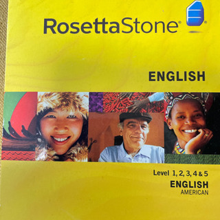 語学教材　Rosettastone