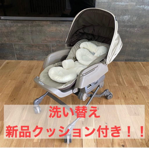 コンビ ホワイトレーベル ネムリラ AUTO SWING BEDi おやすみドームED (ヘーゼルベージュ)