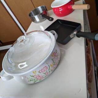 【取引決まりました！】鍋3点・卵焼き器1点の画像