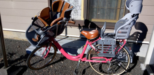 フラッカーズプリミア　子乗せ自転車　３人乗り